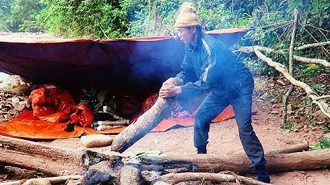 DỰNG LỀU DÃ CHIẾN • Tập 3 | Bắt Cá Suối Mùa Đông