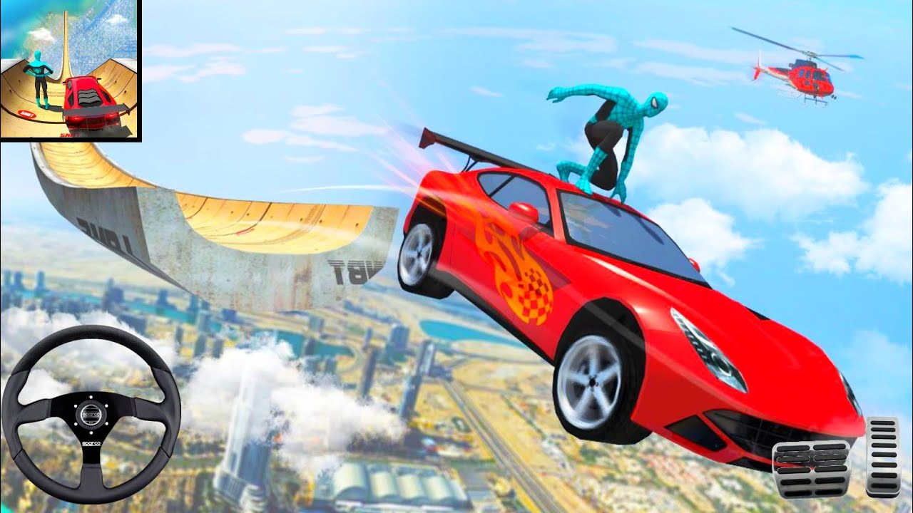 Superhero Games - Mega Ramp || Android Gameplay HD 2020