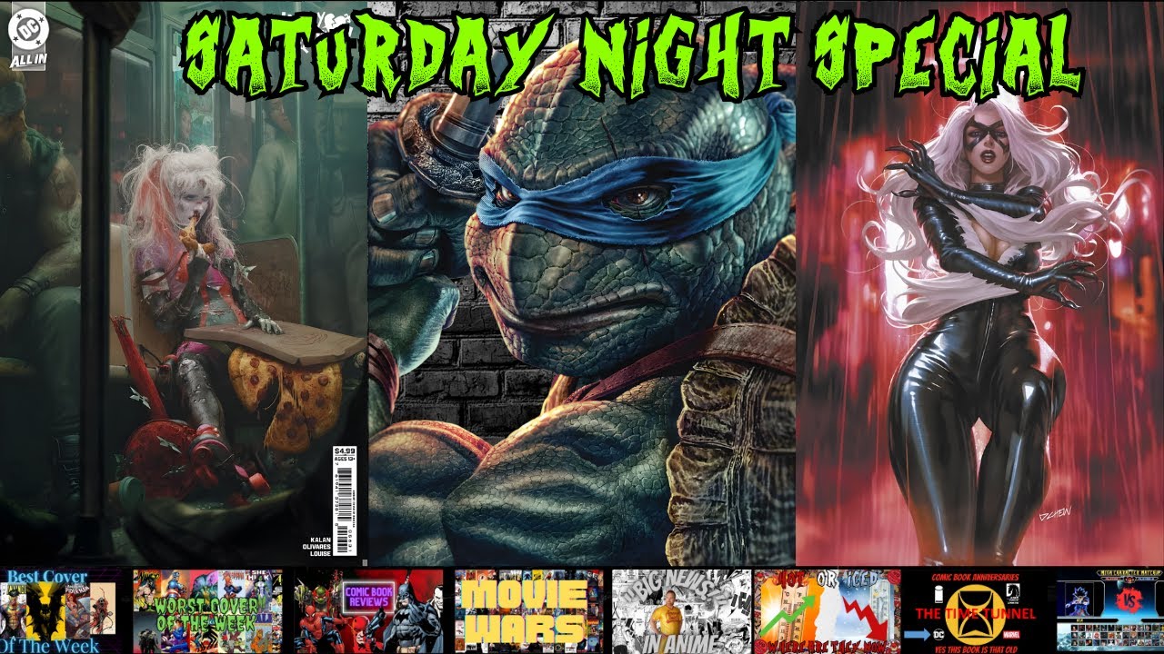 $9 MILLION SUPERMAN Comic Sale SHOCKER! | New LIVE-ACTION TMNT Movie & LANTERNS HBO Max DELAYED!
