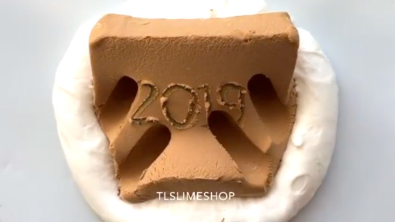 Clay Slime Mixing ASMR 😍 Super Relaxing Satisfying Slime ASMR Video 2019
