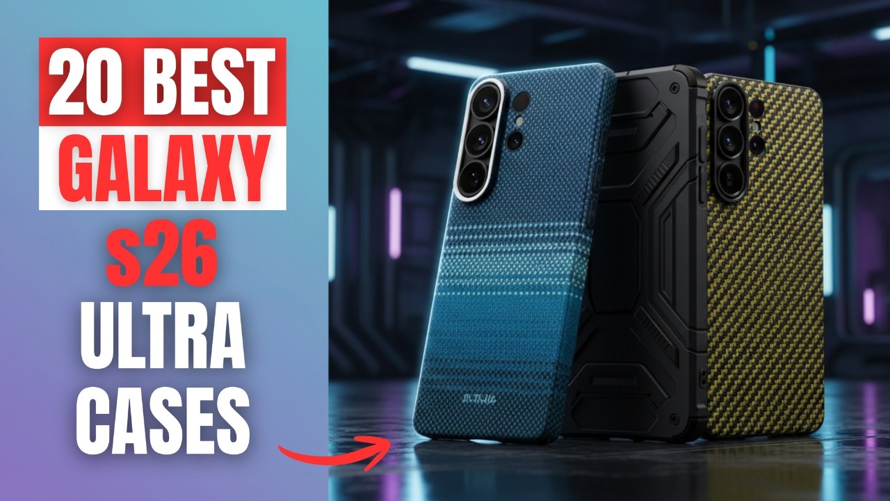 20 лучших чехлов для Galaxy S26 Ultra, обеспечивающих защиту MagSafe, защиту от падений и стильны...