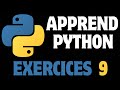 Apprend Python Par la Pratique en 2026 | Exercice 9