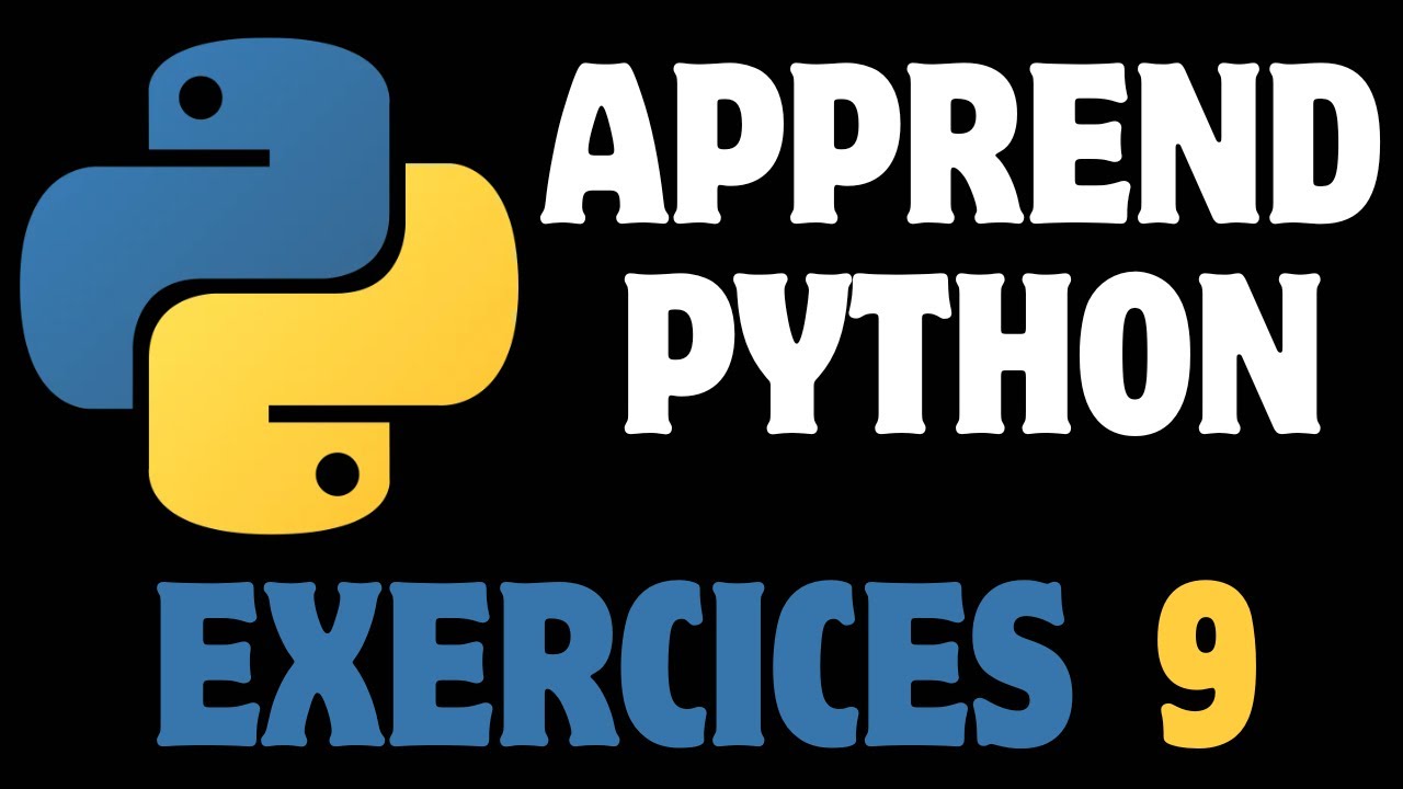 Apprend Python Par la Pratique en 2026 | Exercice 9