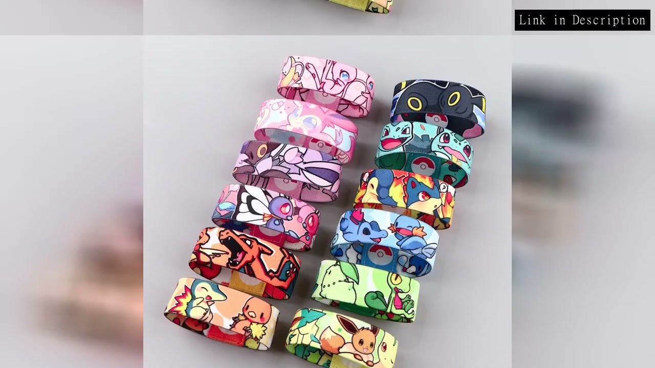 Kwaii Elf Anime Bracelet for Women Men Cartoon Wrist Hand Fashion Bangle Jewelry Accessories Sport B