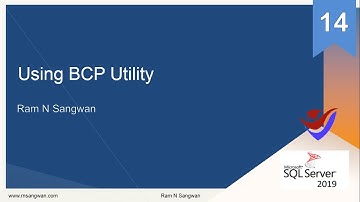 BCP-opdracht in SQL Server 2019 | Hulpprogramma voor bulkkopiëren om gegevens te importeren en ex...