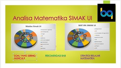 Strategi Matematika SIMAK UI 2020 - Analisa Matematika Dasar & Analisa Matematika IPA