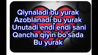 ShamSidd1NO "Yurak" (Karaoke version 🎤)