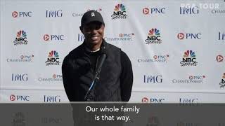 "So Much Fun To See Him Enjoying It" - Tiger Woods On Golfing With Son Charlie