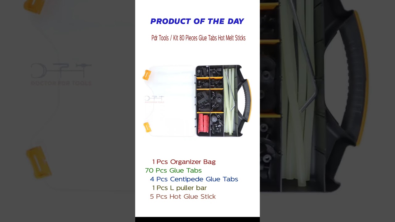 Pdr Tools / Kit 80 Pieces Glue Tabs Hot Melt Sticks