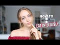 WHAT DOES INTUITIVE EATING LOOK LIKE? How to actually eat intuitively | Edukale