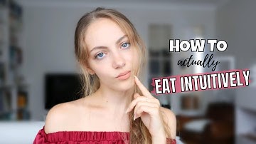 WHAT DOES INTUITIVE EATING LOOK LIKE? How to actually eat intuitively | Edukale