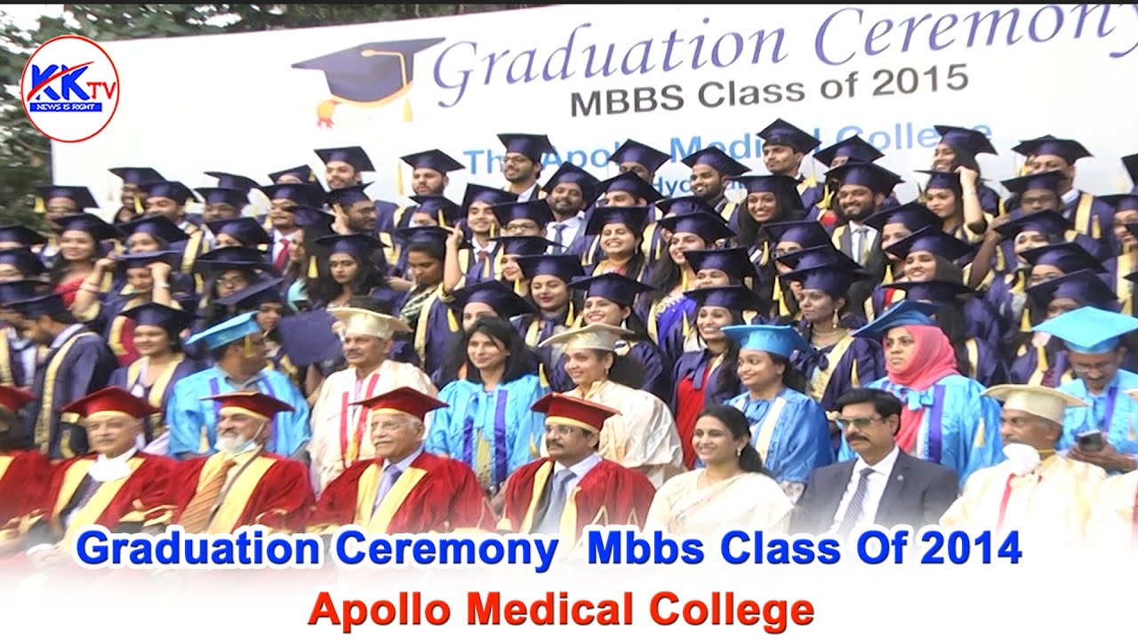 Graduation Ceremony  Mbbs Class Of 2014  Apollo Medical College || K K T V