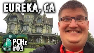 March 19, 2016: jon, joe, ezra, and danny make a stop at small beach
along the pch before visiting quaint seaside town of eureka, ca - home
to pict...