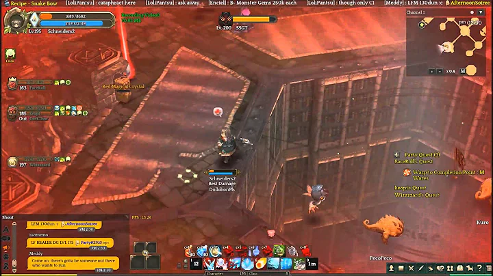 Tree of savior  PVP 1x1 Nell Schneider x Nemsey