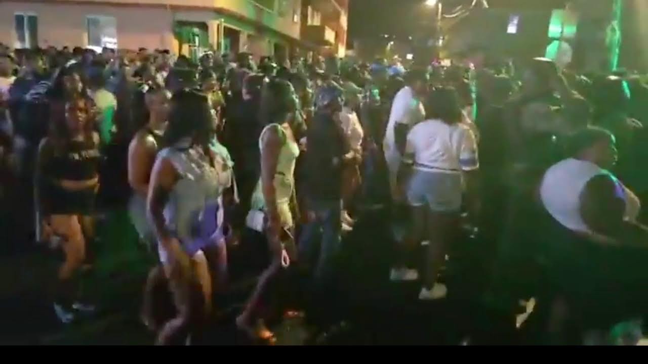 Street Jump Up 2025 after Community Day of Service in Roseau