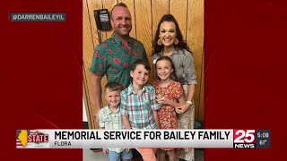 Bailey family members who died in helicopter crash honored in memorial service