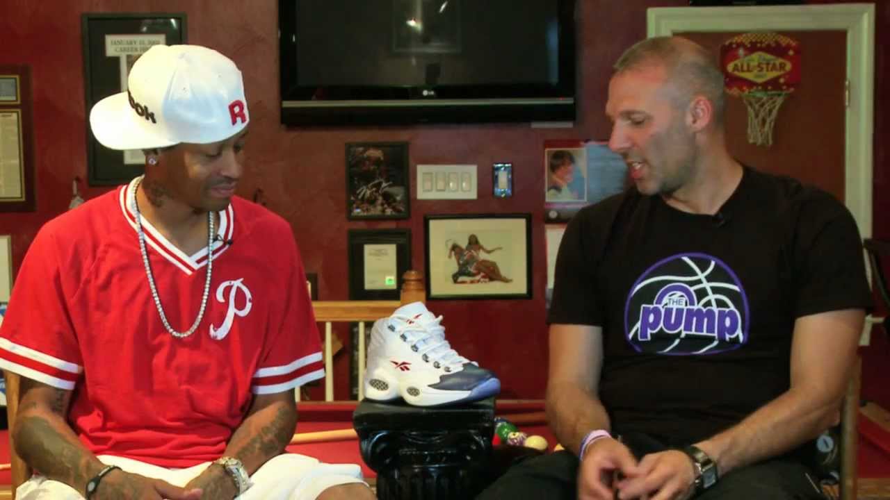 Allen Iverson on his favorite color of the Question.