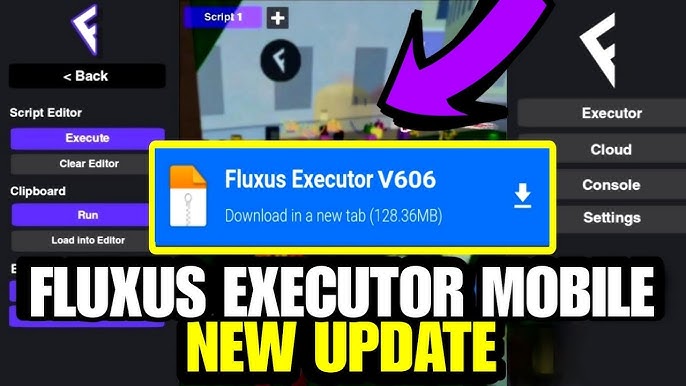 Fluxus Executor Mobile 😍 Fluxus Coral New Update 597