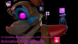 (Fnaf/SFM/Animation) It's Spreading By Dawko, Dheusta, CG5 & DAgames