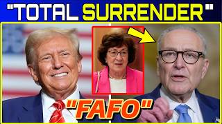 President Trump Just Broke The Senate As Susan Collins Flips On Chuck Schumer!