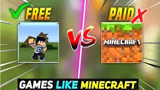 TOP 3 BEST GAMES LIKE MINECRAFT 1.20 | TOP 3 AMAZING 🤩 GAMES LIKE MINECRAFT |