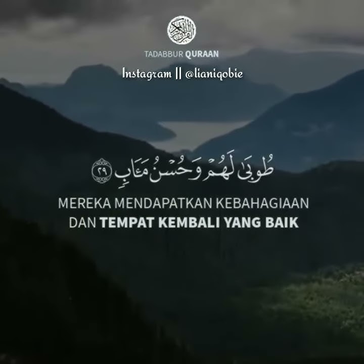 Surah ar-rad ayat 28-29