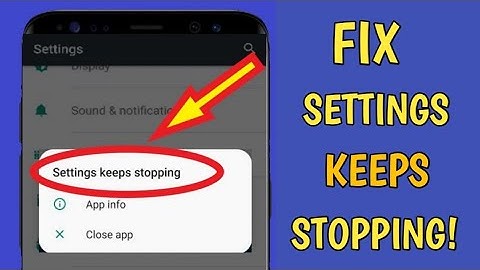 Fix settings keeps stopping.Samsung galaxy problem fixed.