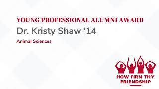 2025 Young Professional Achievement Award Winner: Kristy Shaw