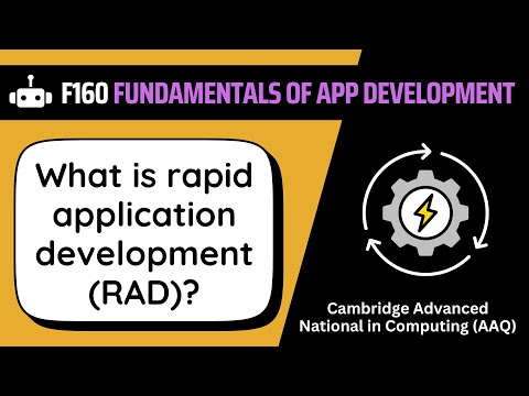 Rapid Application Development (RAD)  | 2.1f | OCR AAQ | Application Development | F160