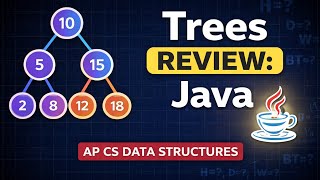 Trees review: Java (Part 1) | AP CS Data Structures 