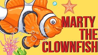 Marty the Clownfish - with Reading Comprehension Questions #readingcomprehension