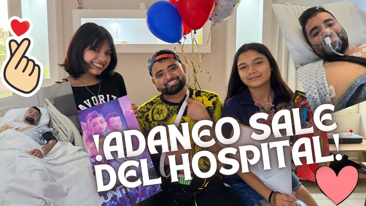 FIESTA SORPRESA ADANEO 🥰 | YA SALIÓ DEL HOSPITAL 