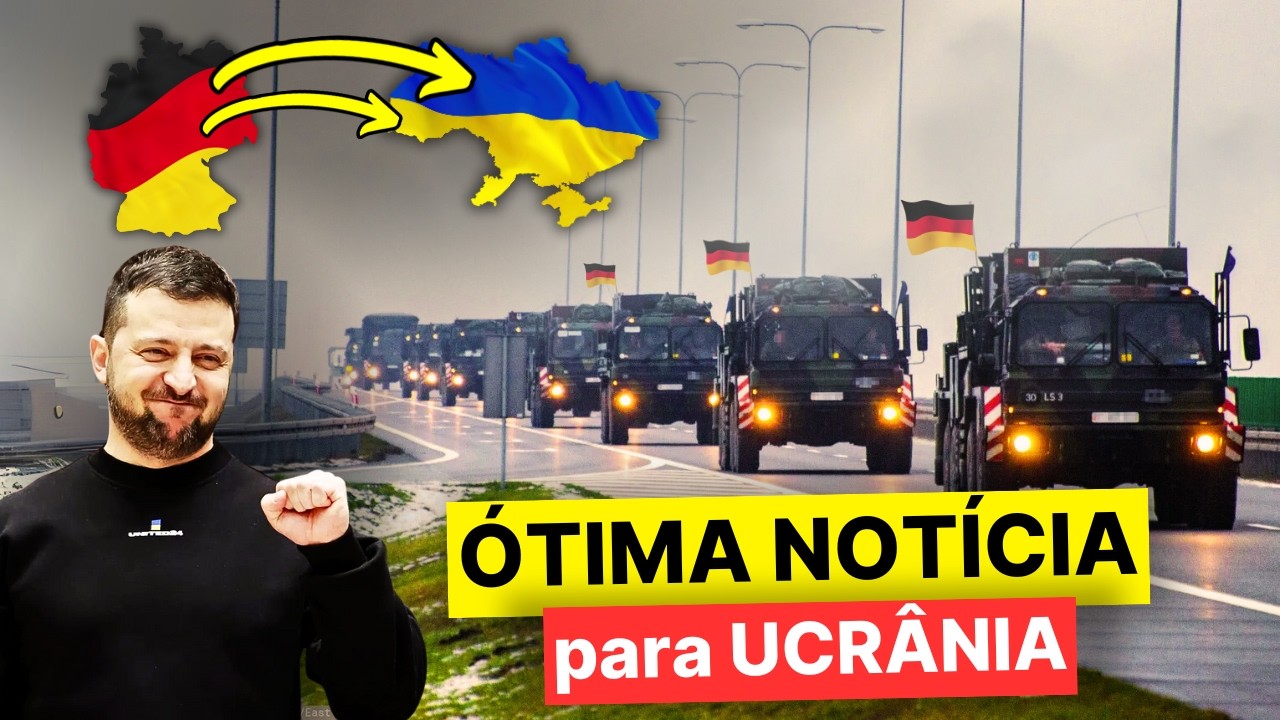 Até a Ucrânia se Surpreendeu! A Tão Esperada Ajuda Militar da Alemanha
