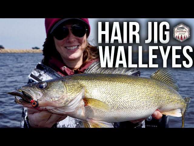 Catch More Walleyes on HAIR JIGS!! (Green Bay) 