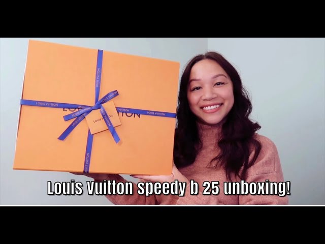 Unboxing LV Bag “Speedy Bandoulière 25” 