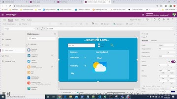 Weather App in PowerApps