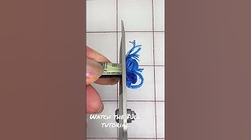 How to Make a Tassel with Embroidery Floss - Easy DIY