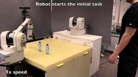 Guidance of a single arm robot