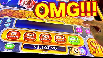 I PUT $100 IN A SLOT MACHINE AND OMG!!!