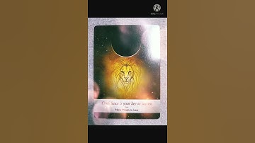 New Moon in Leo | Moonology Oracle Card