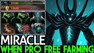 MIRACLE [Terrorblade] When Pro Free Farming is Nightmare 7.23 Dota 2