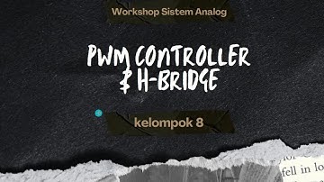 PWM CONTROLLER KELOMPOK 8 | TEKNIK KOMPUTER C 2024
