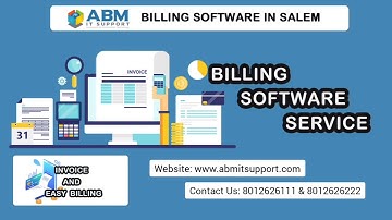 Billing Software Company in salem | Billing Software Development Company  | ABM IT SUPPORT
