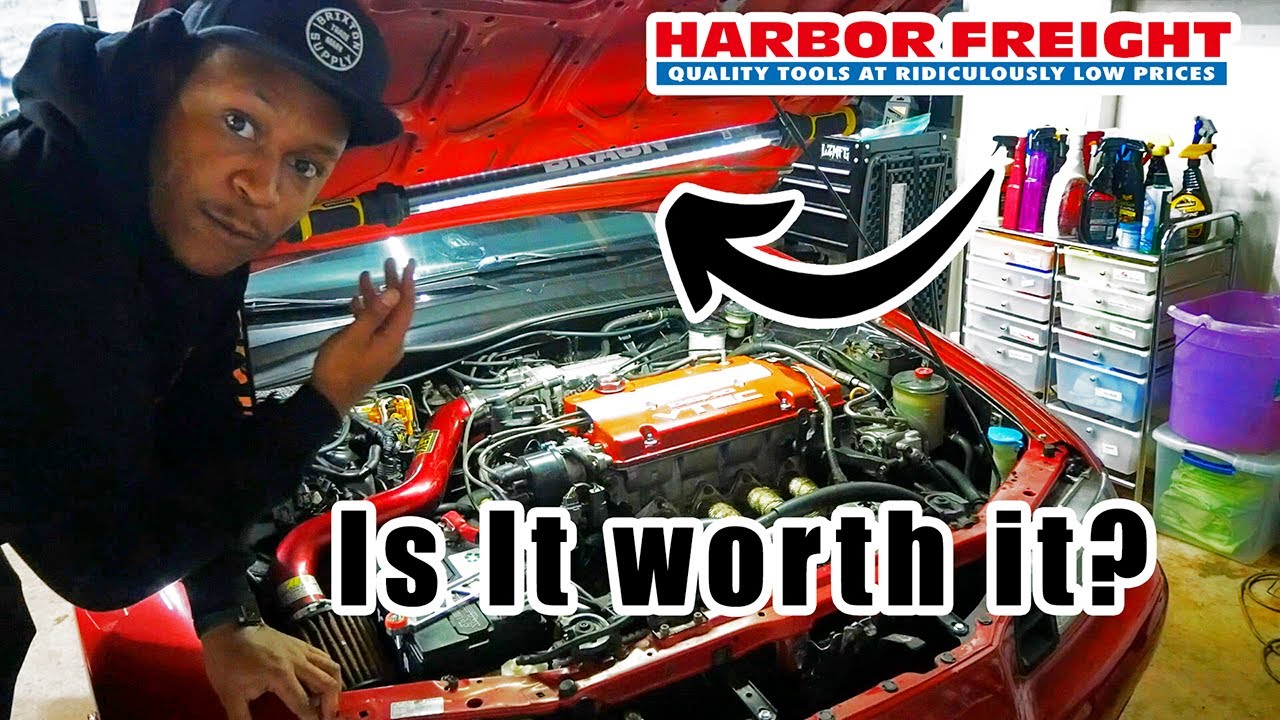 Is The Harbor Freight Bauer Underhood Light Any Good?? YouTube