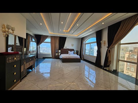 شقة ديلوكس فندقية بنظام فلة أفخم شقة للإيجار في صنعاء حدة المدينة للتواصل 773520468