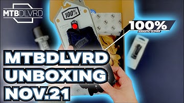 MTBDLVRD Mountain Bike Subscription Box Unboxing // November 