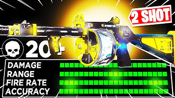 the *2 SHOT* STREET SWEEPER!😍 BEST STREET SWEEPER class setup WARZONE (COLD WAR WARZONE SEASON 4)