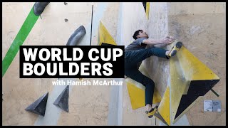 Pro Climber vs Hard World Cup Bouders at Unit E | Psychi @Psychi_official