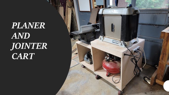 How To Build A Mobile Shop Stand, Planer
