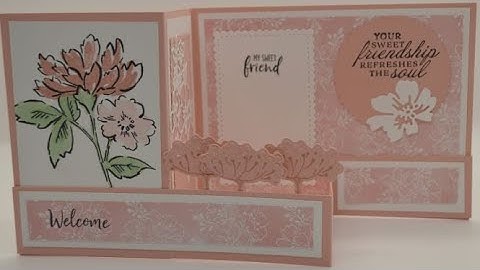 Hand-Penned Petals with a Z-Gatefold